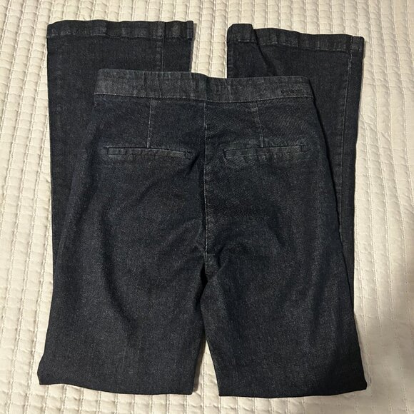 Express Women’s Dark Wash Denim Pants Size 8 Regular - Picture 7 of 16